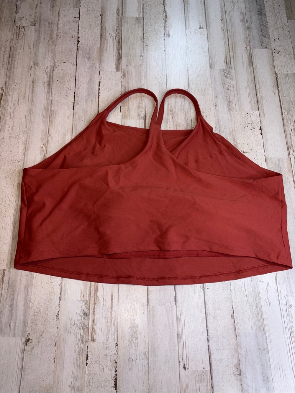 Old Navy Active Powersoft Rust Red Light Support Sport Bra 4X - Picture 8 of 13